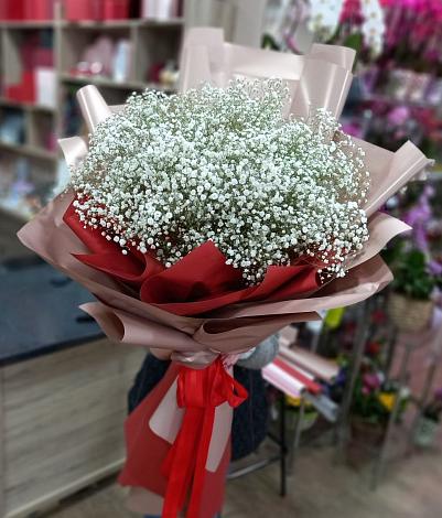 Букет цветов из: Гипсофила в Дубовке
