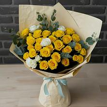 Букет цветов из:  Розы #REPLACE_PRED# Дубовке