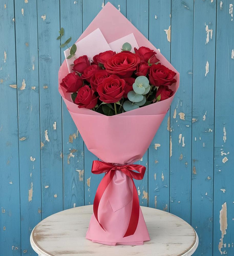 Букет цветов из: Розы в Дубовке