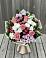 Букет цветов из: Альстромерии, Гвоздики, Розы и Хризантемы в Дубовке