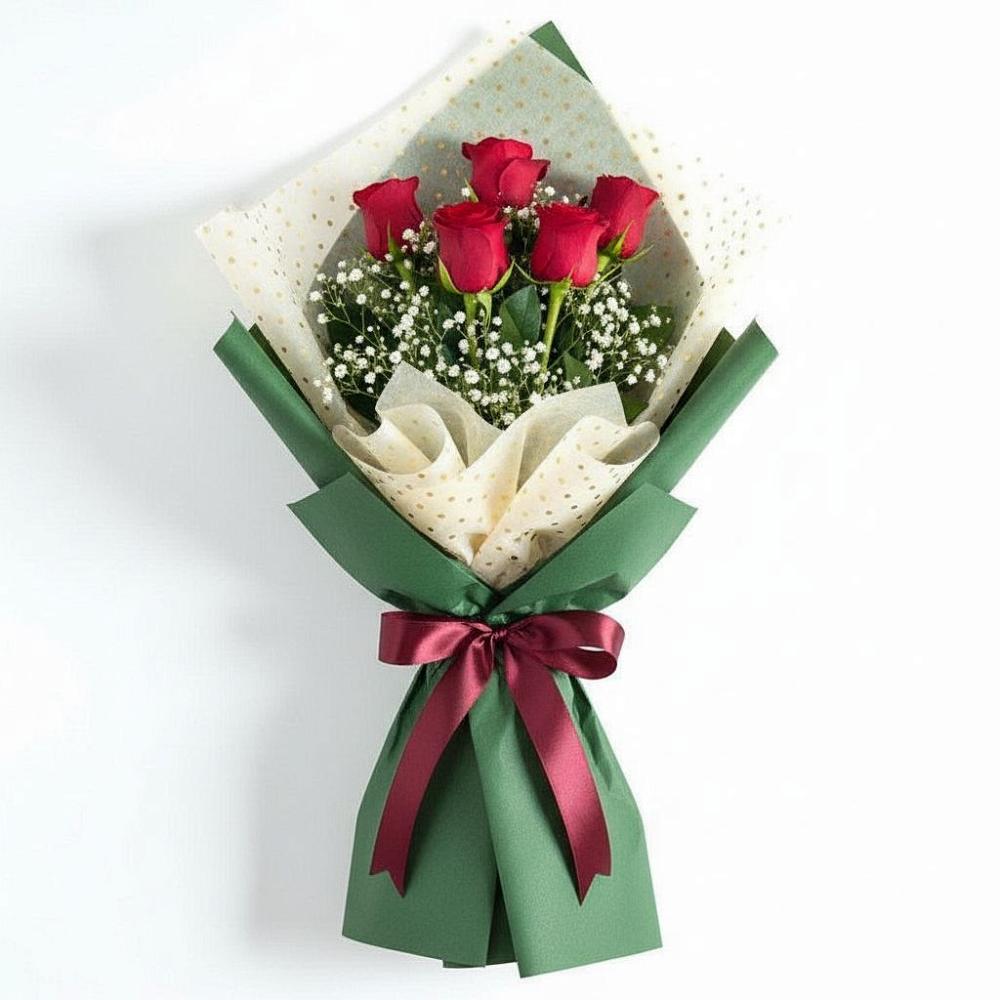 Букет цветов из: Розы в Дубовке