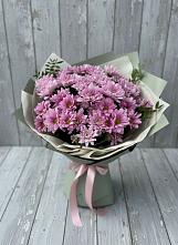Букет цветов из:  Хризантемы #REPLACE_PRED# Дубовке