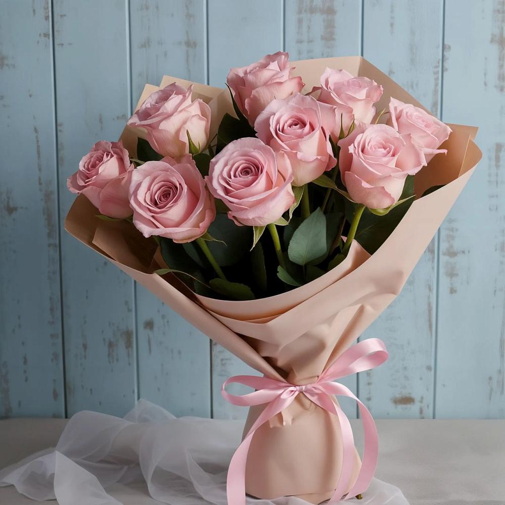 Букет цветов из: Розы в Дубовке