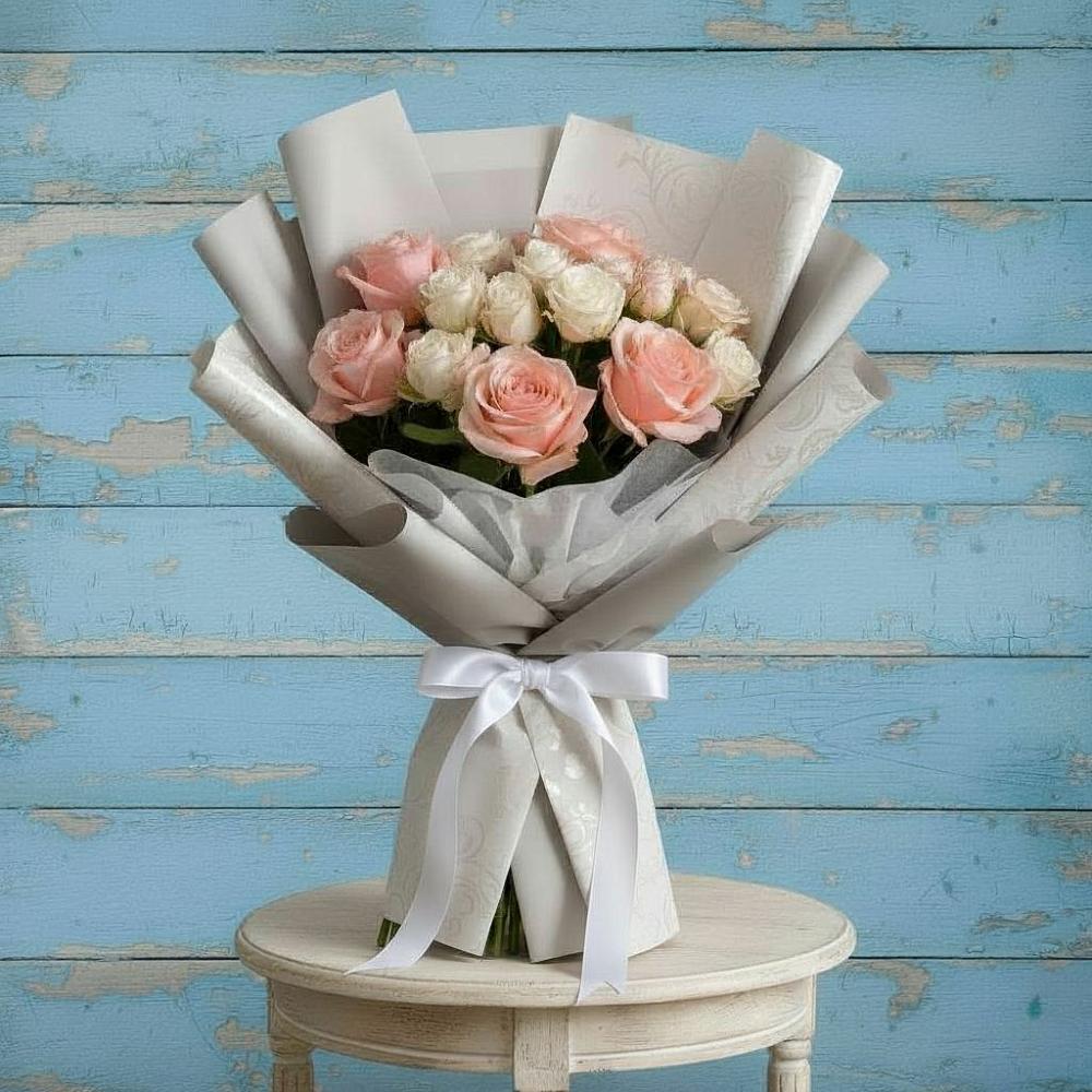 Букет цветов из: Розы в Дубовке