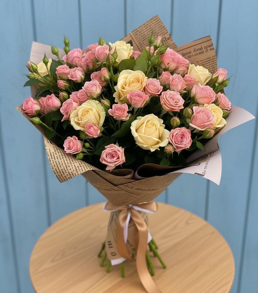 Букет цветов из: Розы в Дубовке