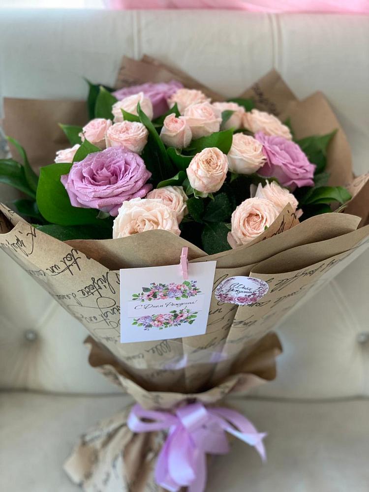 Букет цветов из: Розы в Дубовке