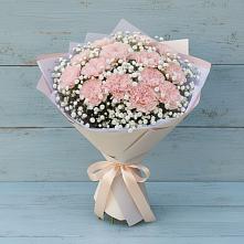 Букет цветов из:  Гвоздики в Дубовке