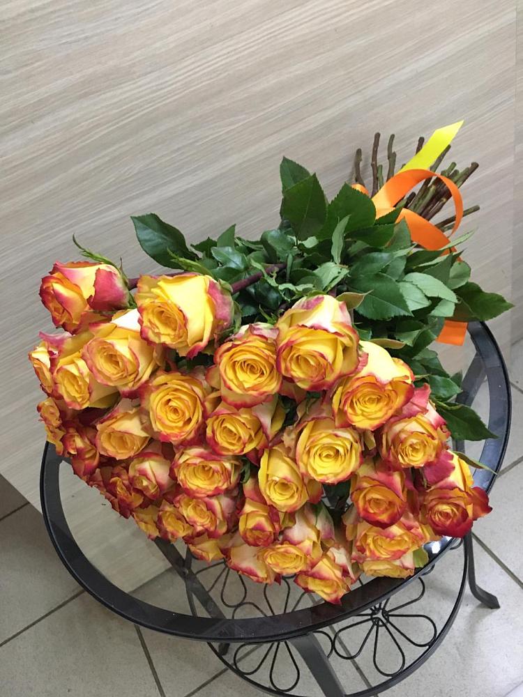 Букет Желтые розы в Дубовке