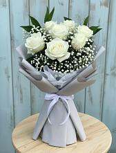Букет цветов из:  Розы в Дубовке