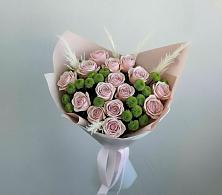 Букет цветов из:  Розы и Хризантемы в Дубовке