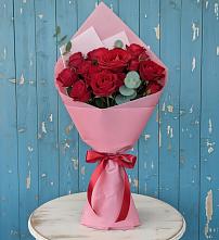 Букет цветов из:  Розы в Дубовке