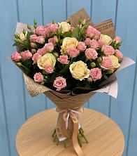 Букет цветов из:  Розы в Дубовке