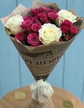 Букет цветов из:  Розы в Дубовке