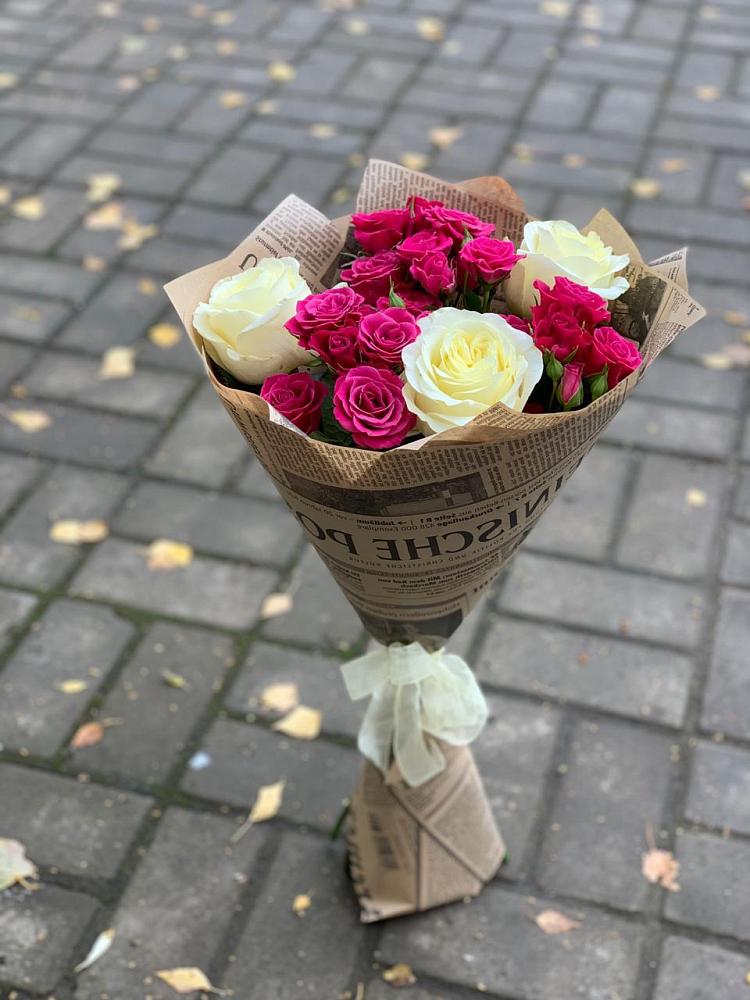 Букет цветов из: Розы в Дубовке