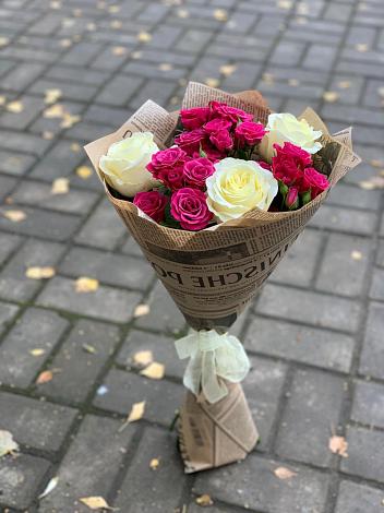 Букет цветов из: Розы в Дубовке