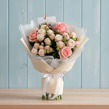 Букет цветов из:  Розы в Дубовке