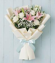 Букет цветов из:  Лилии в Дубовке
